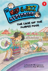 The Case of the Purple Pool (Book 7) By Lewis B. Montgomery; illustrated by Amy Wummer