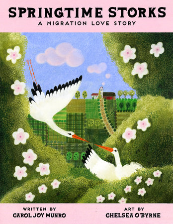 Springtime Storks By Carol Munro; Illustrated by Chelsea O'Byrne